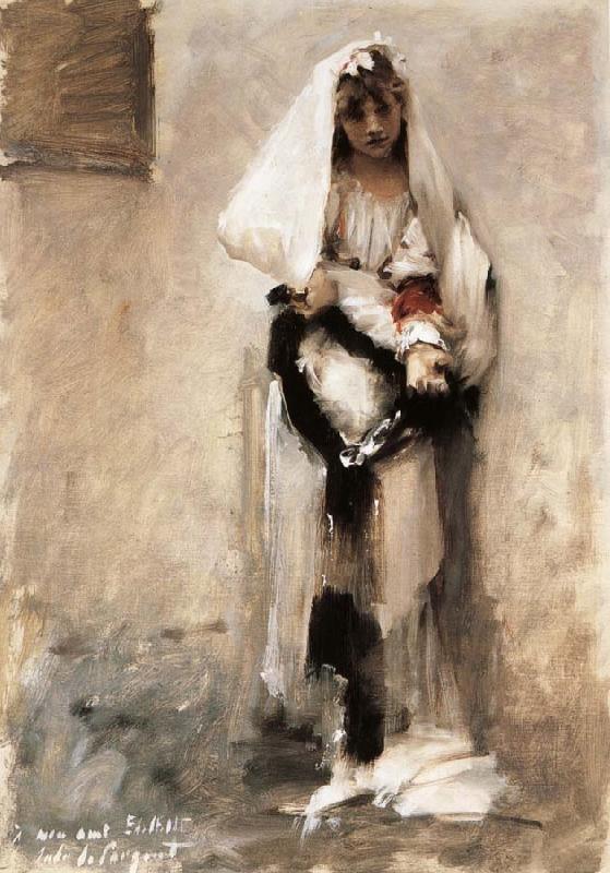 John Singer Sargent A beggarly girl